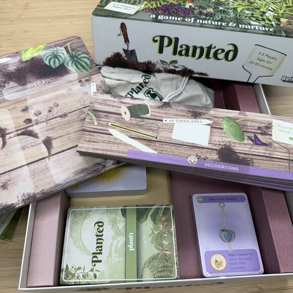 Planted Board Game Phil Walker-Harding By Buffalo Games New! - Picture 3 of 3